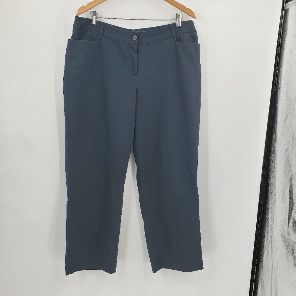 ♡♡ Lane Bryant Womens Straight Leg Pants Size 18 in Black